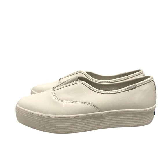 Keds Point Platform Sneaker White Woman's Size 8.5 Fashion Sneakers NWOT - Picture 4 of 10